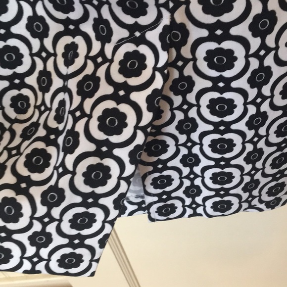 EUC Nine West Patterned MIDI Dress - Picture 7 of 8